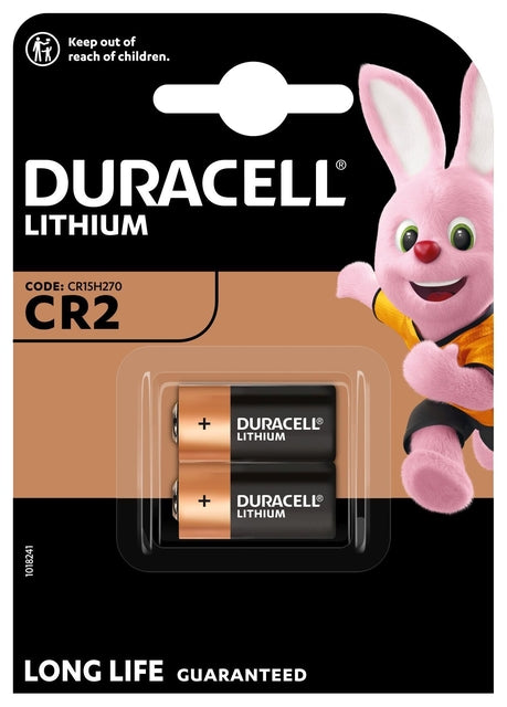 Batterie Duracell CR2 Lithium 2 Stück | 2 Blister