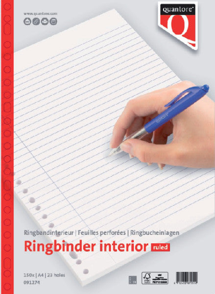 Quantore - Interior A4 23r Linie 70gram 150vel | 5 Stücke