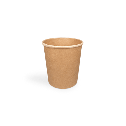Klika - Suppenbecher 360 ml Ø90mm 12oz Kraft | 500 Stücke