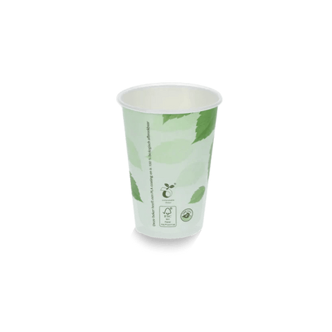 Klika - Kartonkaffeetasse 180cc 7,5 Unzen grüne Biografie | 2500 Stücke