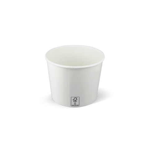 Klika - Batrijkebeker 300 ml Ø90mm 10oz Pappe Weiß | 1000 Stücke