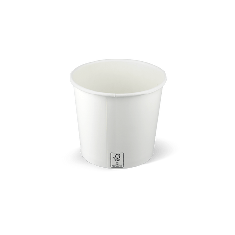 Klika - Batrijke Cup 360ml Ø90mm 12oz Karton Weiß | 1000 Stücke