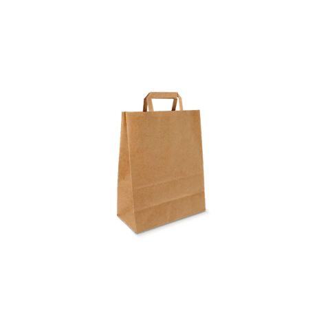 Klika - Papiertüten kleine Kraft 22+10x28cm Bio | 250 Stück