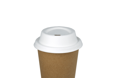 Klika - Kaffee Tasse Deckel Ø80mm Zuckerrohr Bio | 1500 Stücke