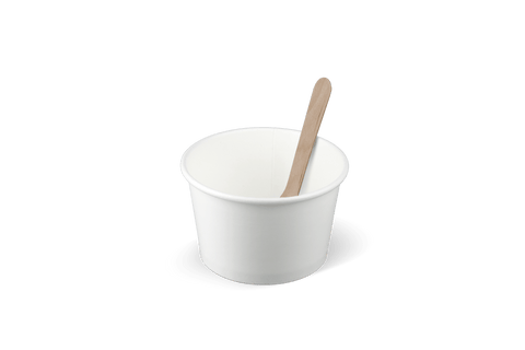 Klika - Latish Cup 120 ml Ø78mm 4oz Karton Weiß | 1000 Stücke