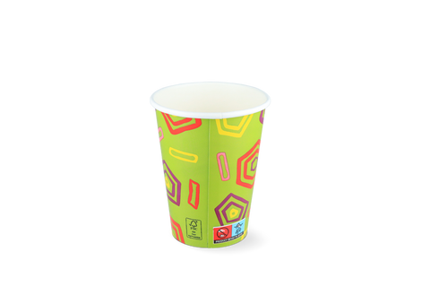 Klika - Milkshake Cup Klein 360ml 12oz Green Cardboard | 500 Stücke
