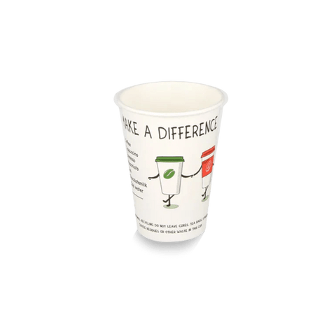 Klika - Kartonkaffeetasse 180cc 7,5 Unzen Recycle | 2500 Stücke