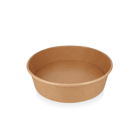 Klika - Salat Poke Bowl 900ml 30oz Ø184mm Kraft | 300 Stücke