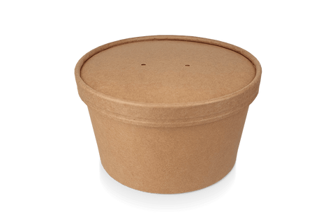 Klika - Salat Poke Bowl 1000ml 32oz Ø148mm Kraft | 300 Stücke