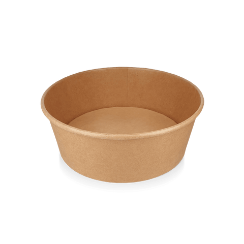 Klika - Salat Poke Bowl 1300ml 40oz Ø184mm Kraft | 300 Stücke