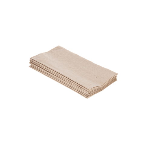 Klika - Serviette 2 Schichten 1/8 Falt 40 x 40 cm Papier Kraft Bio | 1500 Stücke