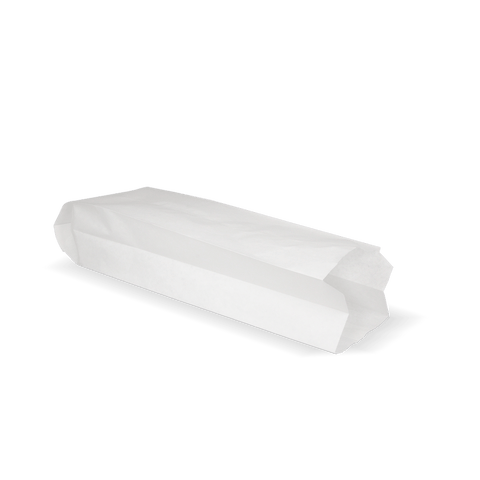 Klika - Snacks -Taschen Nr 10 (Frikandel) Weiß 45gr | 10 kg | 2150 Stücke