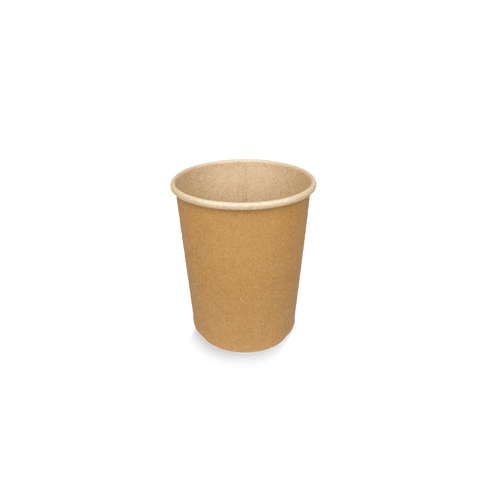 Klika - Kartonkaffeetasse 177cc 7oz Kraft | 1000 Stücke
