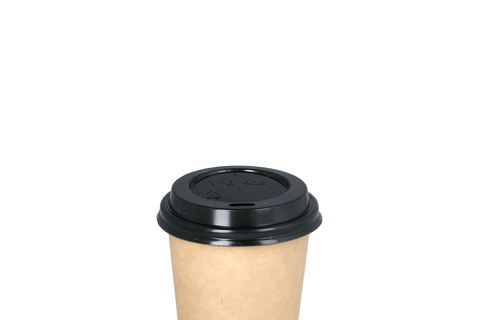Klika - Kaffeetasse Deckel schwarz Ø63mm | 1000 Stücke