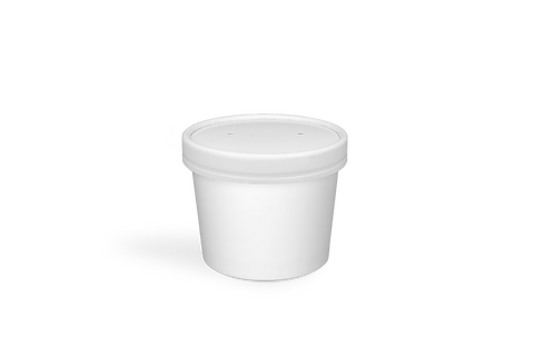 Klika - Suppenbecher 240 ml Ø90mm 8oz Weiß | 500 Stücke