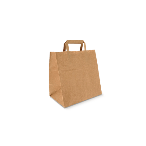 Klika - Papiertüten Medium 26+17x27cm recycelt | 250 Stück