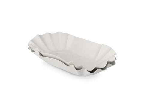 Klika - Kartonschale 200x100x32mm weiß | 1000 Stücke