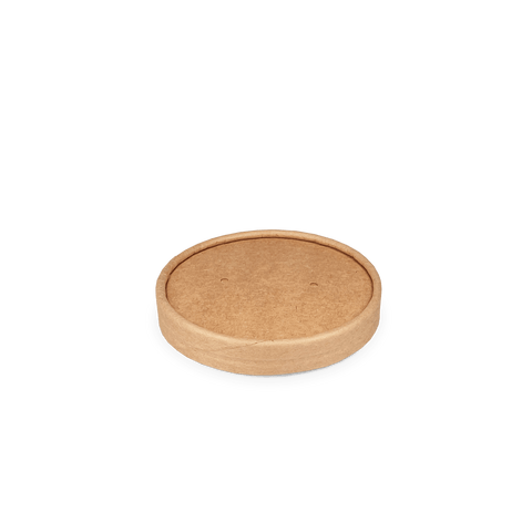 Klika - Deckelsuppenbecher 450 ml Ø98mm Kraft | 500 Stücke
