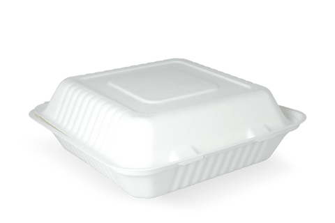 Klika - Menubox 1 -kompartiment mittlerer Zuckerrohr Bio | 200 Stück