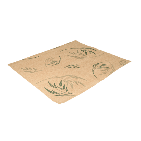 Klika - Fat -Free Paper 33x38cm Hamburger Sheets Bamboo | 2000 Stücke