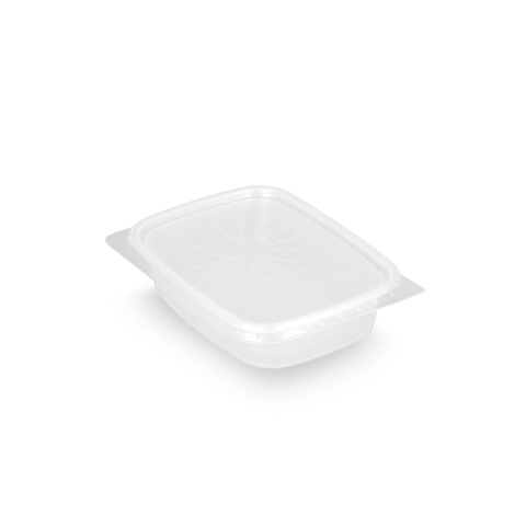 Klika - Salatsaucenbehälter 125ml 108 mm rechteckig transparent | 1000 Stücke
