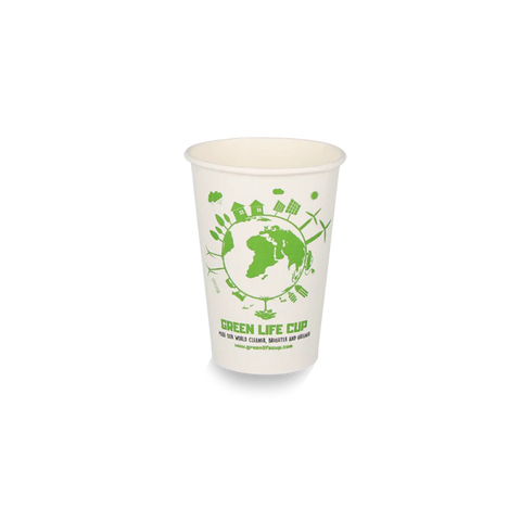 Klika - Kaffeetasse 180cc 7,5 Unzen Biogrün | 1000 Stücke
