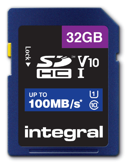 Speicherkartenintegral SDHC V10 32 GB