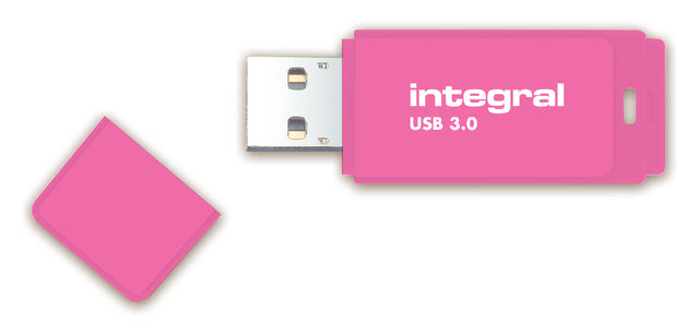 USB Stick 3.0 Integral 64 Go de néon rose