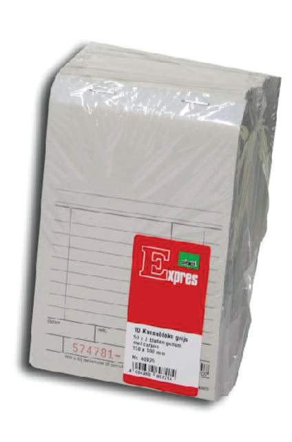 Kassierer-Expres mit Carbon SI-40925 150x110 mm 2x50 Obergrau
