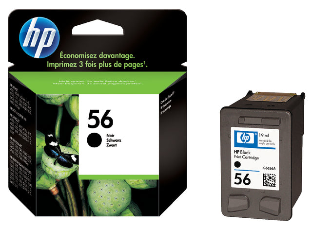 Tintenpatrone HP C6656AE 56 Schwarz