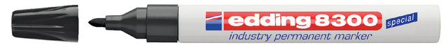 Filztip Edding 8300 Industrie um schwarze 1,5-3mm | 10 Stück