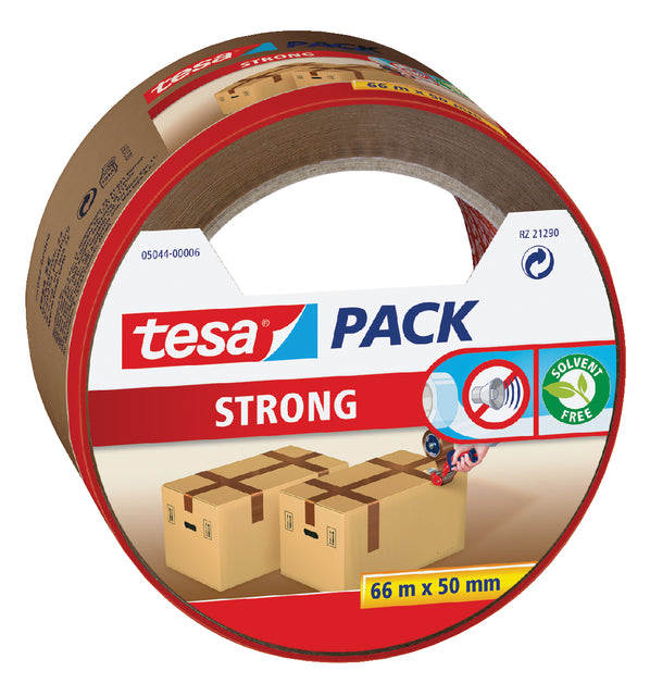 Verpackungsband TESA 50 mmx66m Brown Blister PP | 6 Stück