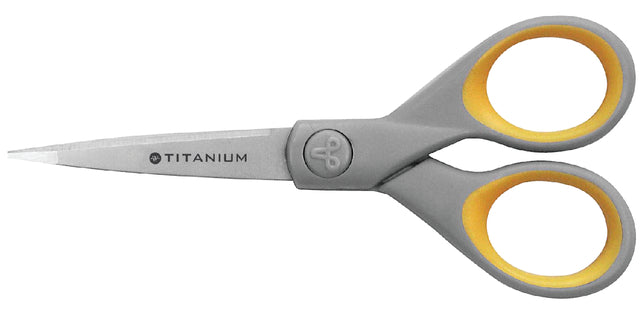 Schaar Westcott Titanium 130 mm mit weichem Griff | 6 Stück