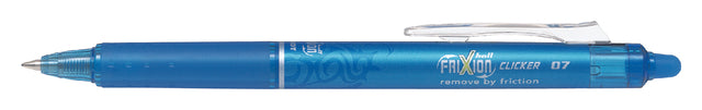 Rollerpen Pilot Frixion Clicker hellblau 0,35 mm | 12 Stücke
