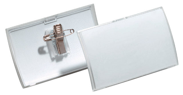 Badge Langlebig 8211 Klicken Sie mit Combiklem 40x75mm klicken