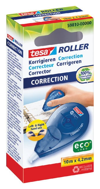 Korrektur Moller Tesa Ecologo 4,2 mmx10m seitwärts in Hanging Box | 5 Stücke