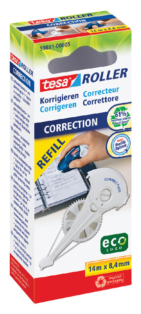 Korrektur Ripping Tesa Ecologo 8.4mmx14m in Hanging Box | 5 Stücke