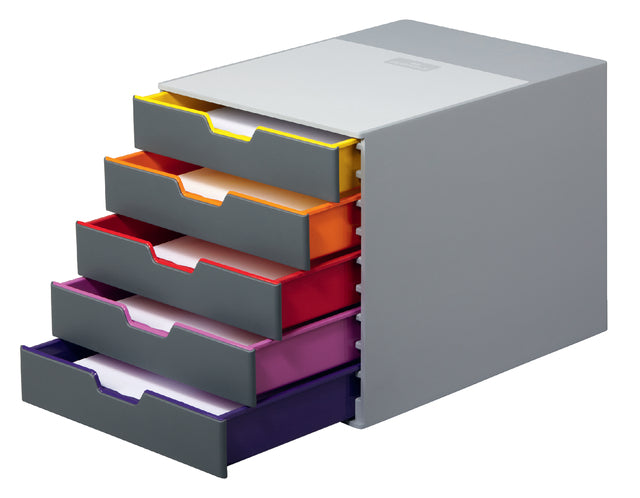Ladenbox Langlebige Varicolor 5 beladene Grau