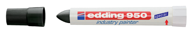 Filz -Tip Edding 950 Pasta Marker Rund Black 10mm