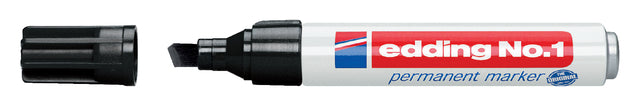 Filztip-Edding 1 Meißelpunkt schwarz 1-5mm