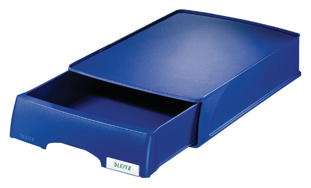 Letterbox Leitz Plus mit Schublade A4 Maxi Blau