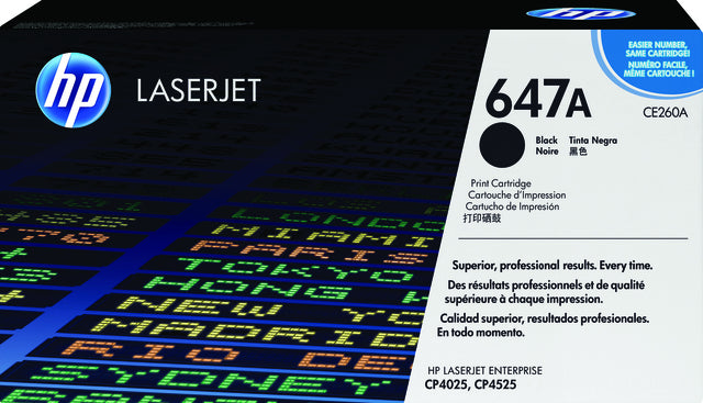Tonercartridge HP CE260A 647A Schwarz