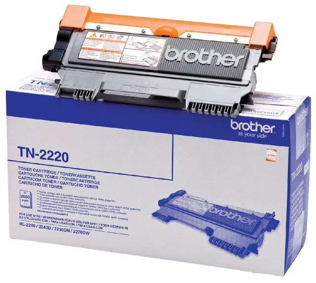 Toner Brother TN-2220 Schwarz 2,6k | 1 Stück
