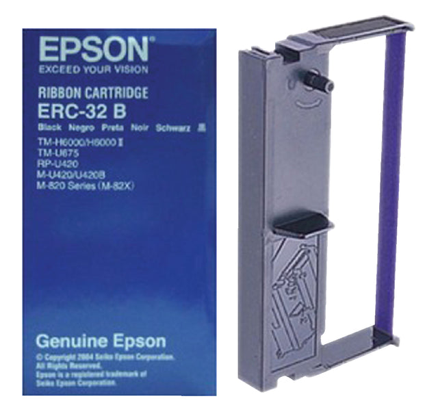 Lint Epson S015371 für ERC-32B Nylon Schwarz