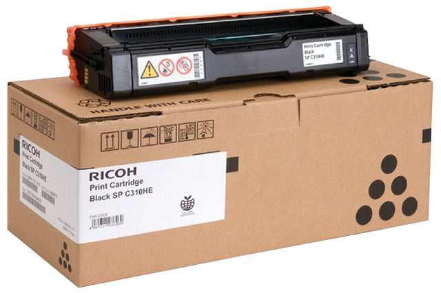 Tonercartridge Ricoh 407638 Schwarz