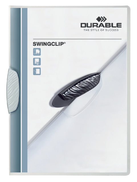 Klemmap Langlebiger Swingclip 30 Fellen White