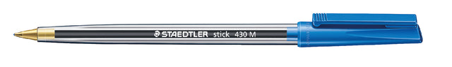 Baseballpene Staedtler Stick 430 Blaues Medium