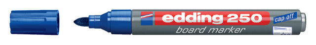 Filztip Edding 250 Whiteboard um Blau 1,5-3mm | 10 Stück