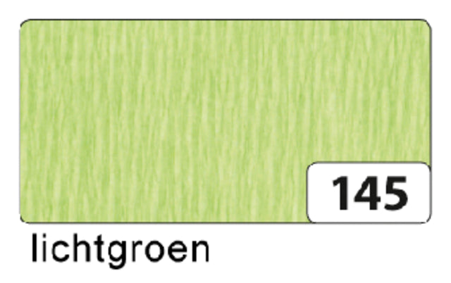Crepe Paper Folia 250x50 cm NR145 Hellgrün