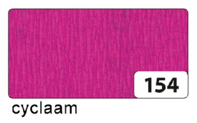 Crepe Paper Folia 250x50 cm NR154 Cyclamen | 10 Stück